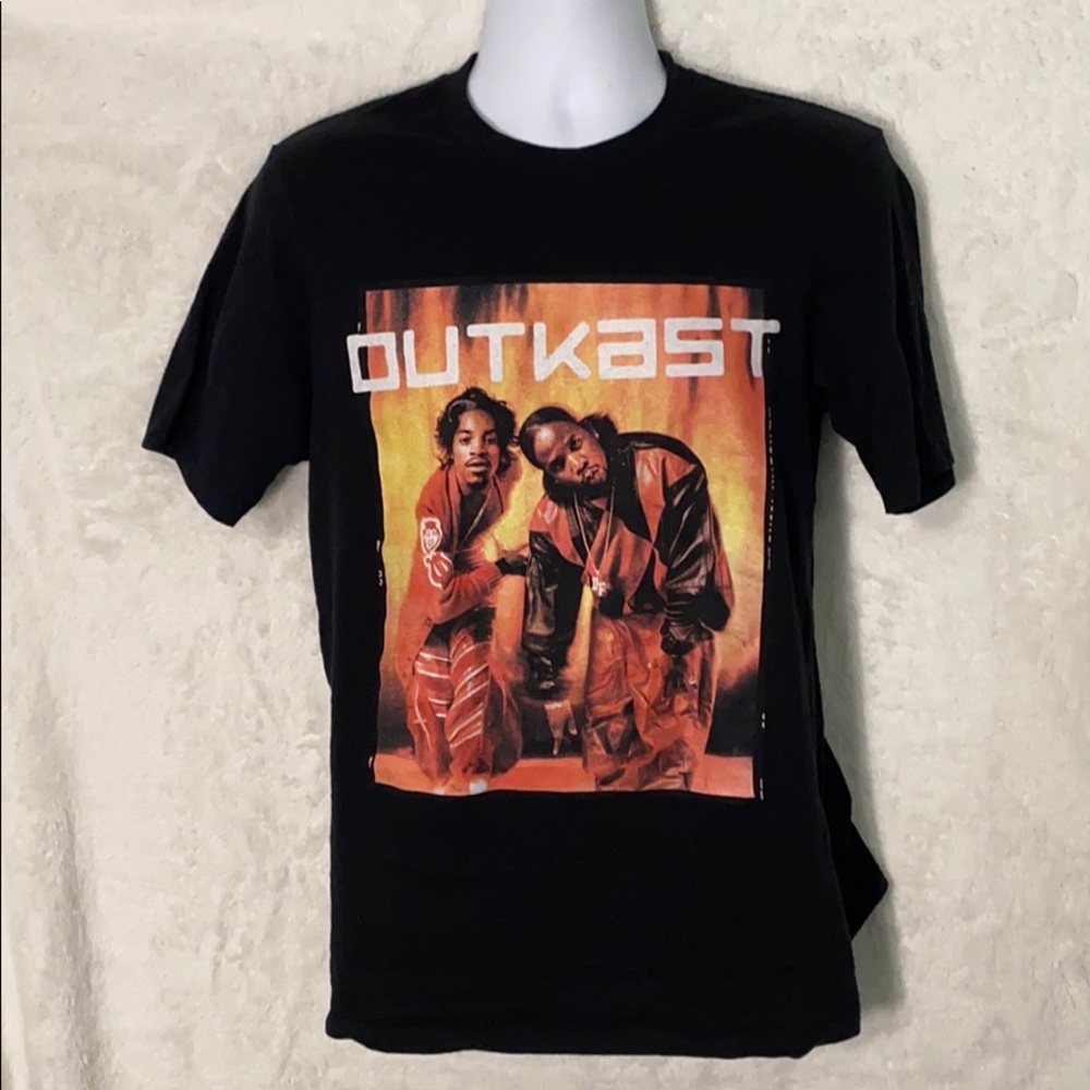 Mens official Outkast short sleeve tshirt black